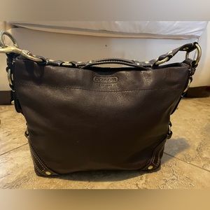 Coach Chocolate Brown Purse - Gently Worn